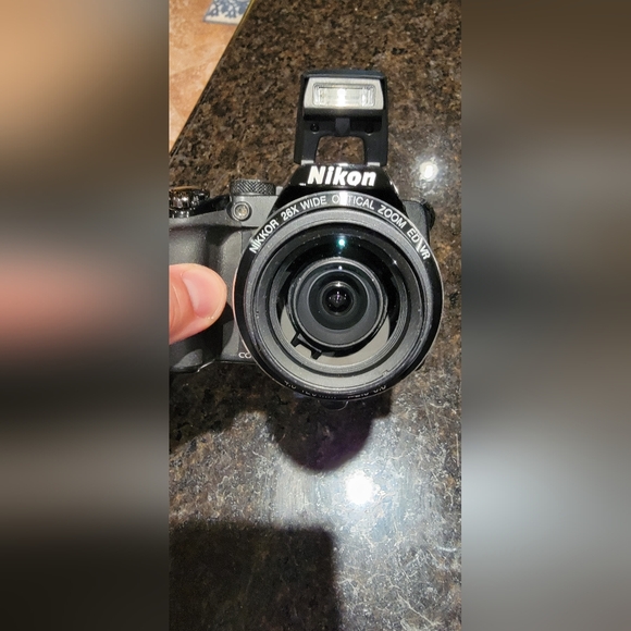 Nikon COOLPIX P100 10.3MP Digital Camera - Black With Charger & Carrying Case - Picture 2 of 13